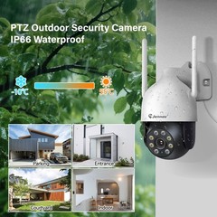 5MP Outdoor Wireless Security Camera System Home WiFi 10CH NVR Night Vision 30m