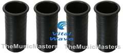 (4) Speaker Port Tubes 3in x 5in Deep Woofer Subwoofer Sub Box Bass Vent VWLTW