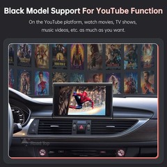 Wireless CarPlay Android Auto Navi Mirror Link Decoder For Audi A6 A7 2012-2018