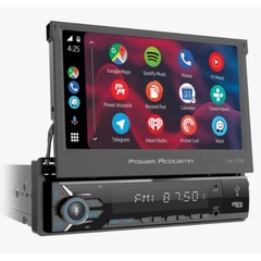 Power Acoustik CA1-77W 7″ LCD Single 1-Din Car Stereo Apple CarPlay Android Auto