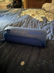 JBL Flip 4 Bluetooth Speaker (Blue) Dropbox Branded Works Awesome