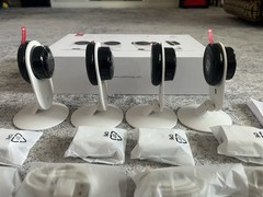 YI 1080p Home Camera Family Pack 4 in 1 WiFi Night Vision 2-Way Audio Open Box