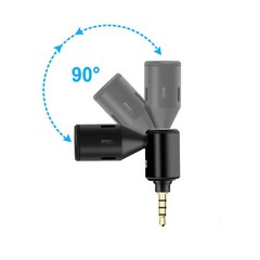 1Pc 3.5mm Universal Phone/PC One Directional Adjustable Mini Microphone MIC