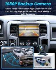 4Core Android 13 Car Radio for Dodge RAM 9″ – 4GB RAM + 64GB ROM-1