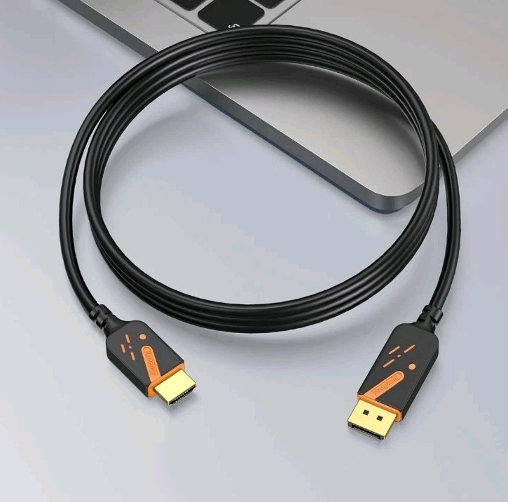 4K DisplayPort DP to HDMI Cable 60Hz 2160P 25.92Gbps HDR Audio Video Adapter PC