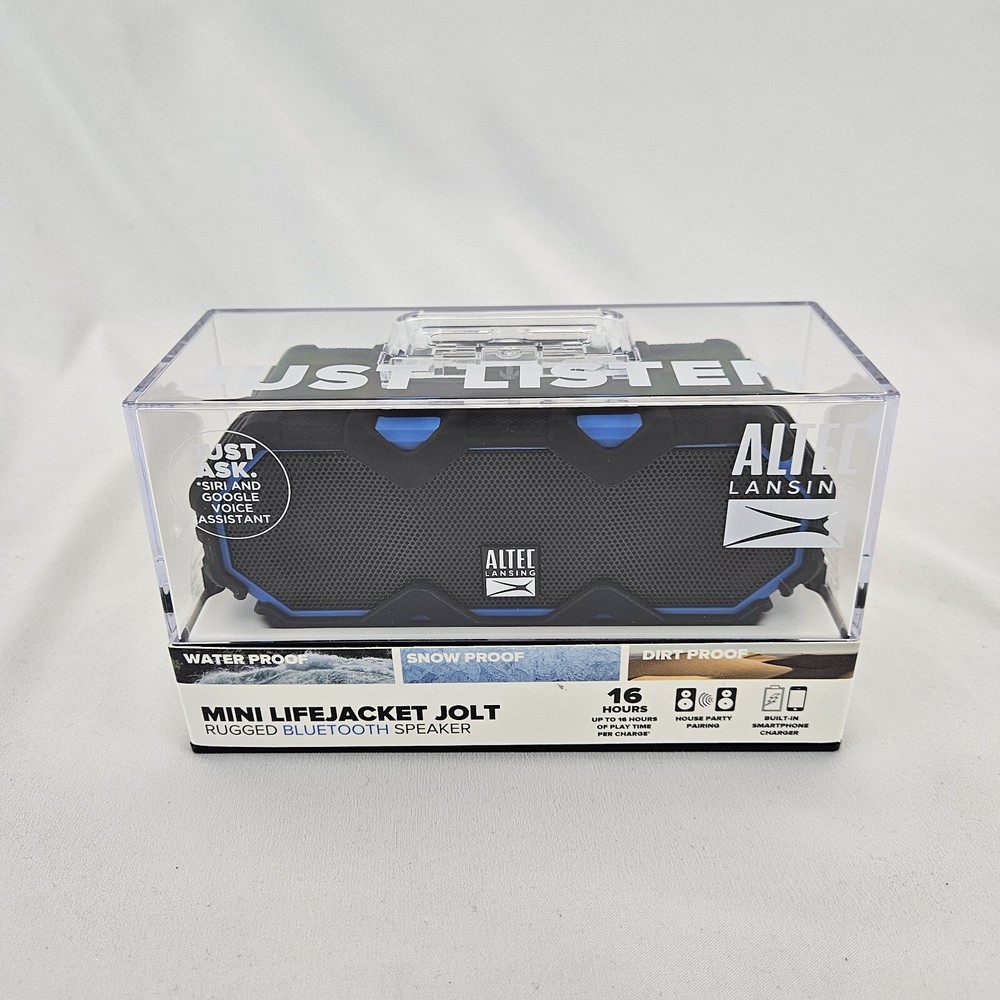 Altec Lansing IMW578L LifeJacket 3 Up to 30 Hours of Battery Life Royal Blue