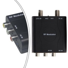 For RCA AV to RF Converter Supports Multiple Device Connections CH3 CH4