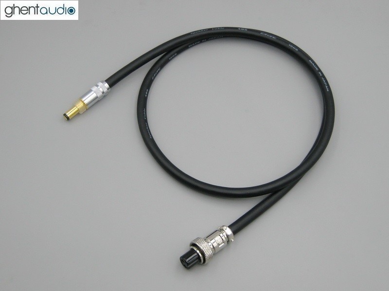 DC21 — Oyaide DC plug to Aviation GX12-2 Plug Canare 4S6 DC Interconnect Cable