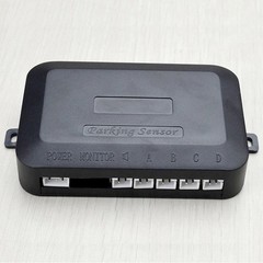 12V Car Parking Sensor Kit 4 Sensors Buzzer Reverse Backup Radar Alert 22mm