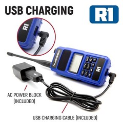 Rugged R1 Business Band Handheld – Digital and Analog Walkie Talkie VHF and UHF