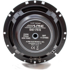 4 X New Alpine 6.5-inch 6-1/2″ 2 Way Car Audio Speakers 560w Max