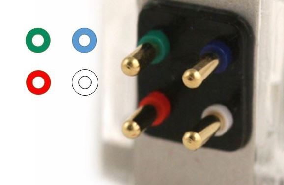 3 Sets (12 pcs) Colored Washers / Rings for Phono Cartridge Phono-Pickup – NEW