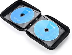 CD Case 28 Capacity Protective Zipper Disc Wallet Car EVA Shock-resistant