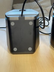 Edifier G2000 Bluetooth RGB Powered Speakers AUX USB Tested Working Pair