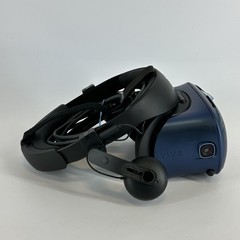 HTC Vive Cosmos VR Headset w/ Link Box/USB Cable – Good
