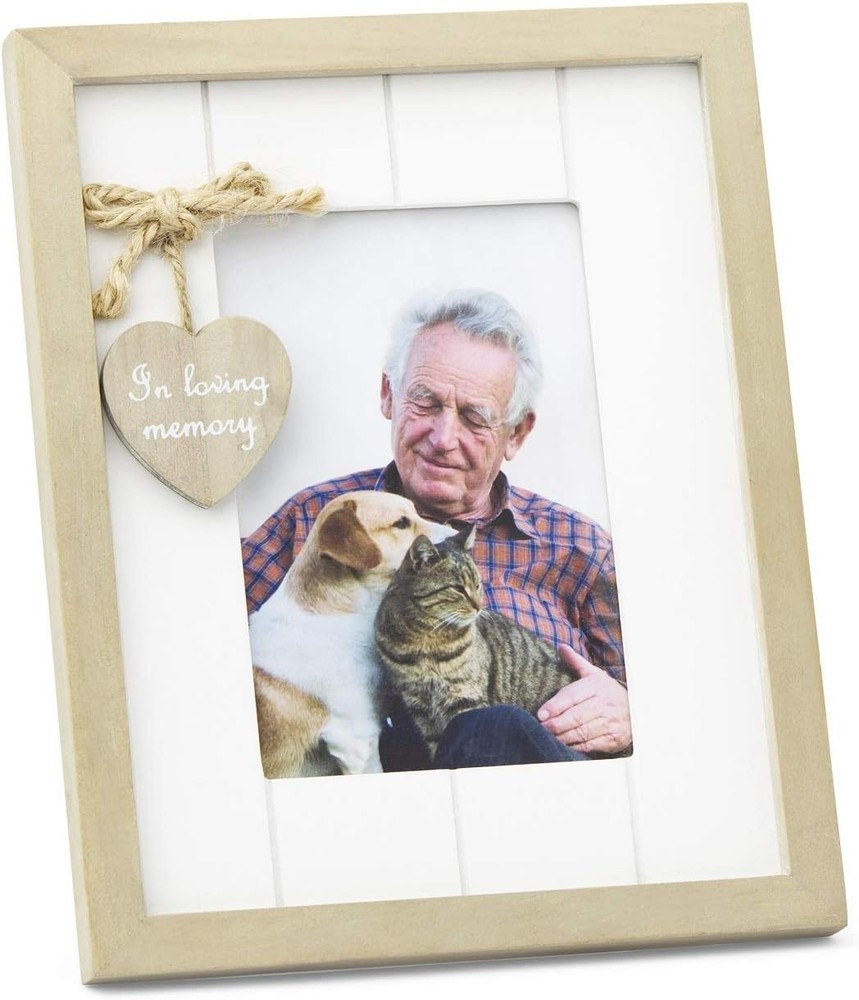 Rustic Wood Family, Friend or Pet Memorial 8×6.25 Inch (Pack of 1), Brown