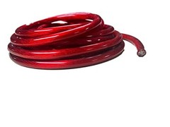 IMC Audio 4 Gauge CCA Power Red Wire Cable (25ft Red) Battery Cable Wire,