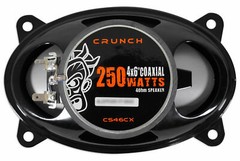Pair Crunch CS46CX 250 Watt 4 x 6″ 2-Way Coaxial Car Audio Speakers