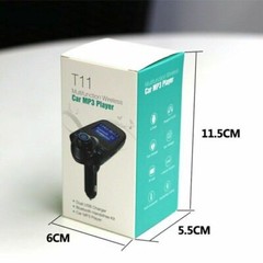 Bluetooth Wireless Car AUX Stereo Audio Receiver FM Radio Adapter USB Charger SD