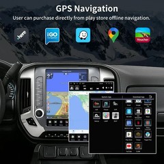 4+64G Android Car Radio Tesla Screen GPS for Chevy Silverado GM Sierra 2014-2018