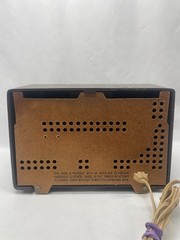 Vintage Brown “Retro Jetson’s” 1959 Motorola Model A1N-32 AM Radio-MCM Decor