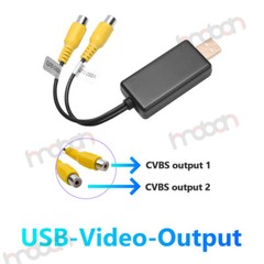USB to CVBS/HDMI Video Output Box Hub Module Adapter Dongle for Android Stereo