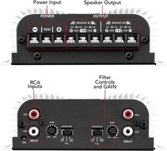 Versatile Taramps TS 400×4 Car Audio Amplifier – 4 Channels & Bridged Options