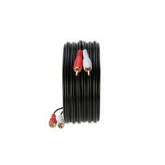 2 RCA Male to 2 RCA Male Stereo Audio Cable TV PC Speakers DVD Multipack – LOT