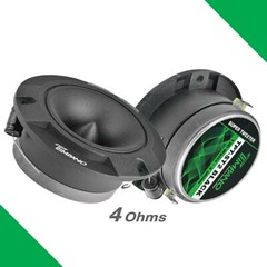 (2) 3.75″ SUPER TWEETER TIMPANO 250W TPT-ST2 BLACK BULLET 4 OHMS PRO AUDIO PAIR