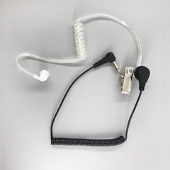 New Police 3.5mm Listen Acoustic Tube Earpiece For Portable Two Way Radio