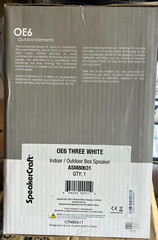 Speakercraft OE6 Three, in White ASM80631