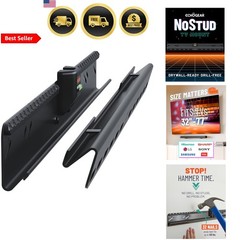 No Stud TV Mount Wall Mount for 32-77 Inch TVs Tilt Slim No Drill None