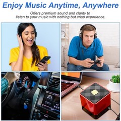 PChero 3.5mm Aux Cable with Volume Control, 4ft/1.2M TRS Auxiliary Audio Cabl…