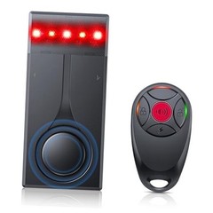 Car Security Alarm with Wireless Remote, 108dB Loud Siren, 3-Level