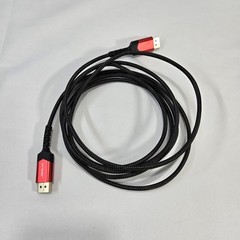 JSAUX 8K HDMI 2.1 Cable 10ft Braided 48Gbps UHD HDR 1-PACK
