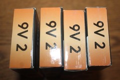 4-Duracell 9V Alkaline Batteries 2-Pack 9 V Block #041333051598 -8 Batteries