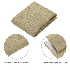 uxcell Camel Speaker Grill Cloth 40″x58″ Stereo Box Fabric 0.5×1.48m,