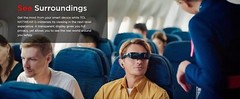 TCL NXTWEAR G Smart Glasses Portable Wearable Dual HD OLED Display – Open Box