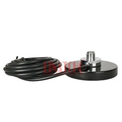 Super Diameter 90MM Round SO239 Socket Jack Magnetic Car Antenna Base Mount SMA