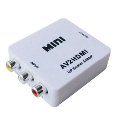 RCA AV to HDMI HD Converter Composite CVBS Video Adapter Wii NES SNES