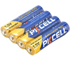 (Combo 100) AA & AAA Batteries Extra Heavy Duty 1.5V PC2400 E92 E91 Zinc-carbon