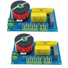 2PCS 3 Way Speaker Crossover PUV-W3 200W Passive Crossover For HiFi Home Audio