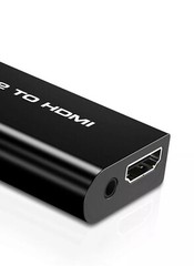 PS2 to HDMI Video Converter Adapter with 3.5mm Audio Output for HDTV Monitor US