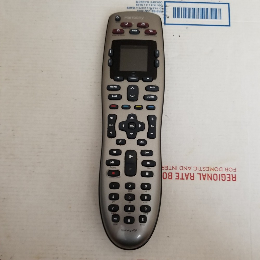 Logitech Harmony 650 Universal Advanced Remote Control