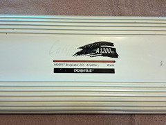 OLD SCHOOL PROFILE CALIFORNIA SERIES A1200XL 600 WATT AMP WORKS GREAT