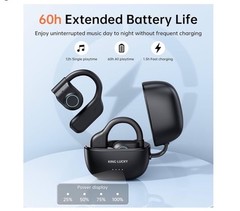 King Lucky i31PRO Open Ear Headphones Wireless Bluetooth 5.3 Earbuds Ear Hanging