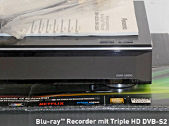 Panasonic DMR-UBS90 UHD 4K Blu-ray Recorder / 2TB HDD, original packaging,…