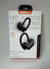 HyperGear Sport X2 True Wireless Earbuds w Microphone and Ear Hook Fit