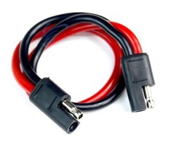 5 pack 12″ 10 Gauge 2 Pin Quick Disconnect Audiopipe Polarized Wire Harness