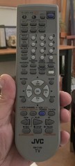 Genuine OEM JVC RM-C18G TV Remote Control, Used. Pro Cleaned & Tested